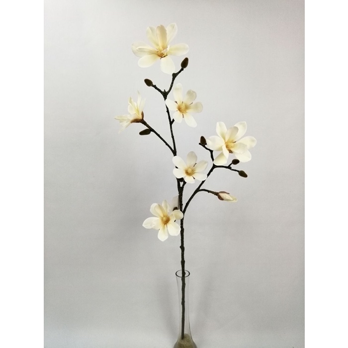 37' Natural Touch Magnolia Stem