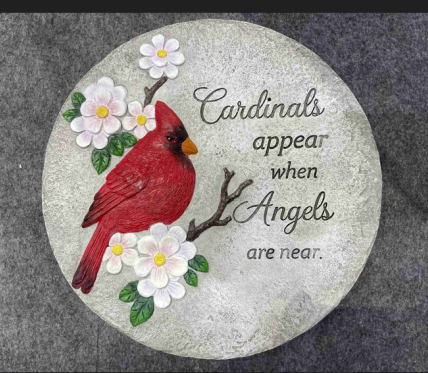 Cardinal Stepping Stone